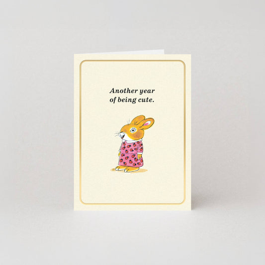 Being Cute Mini Card