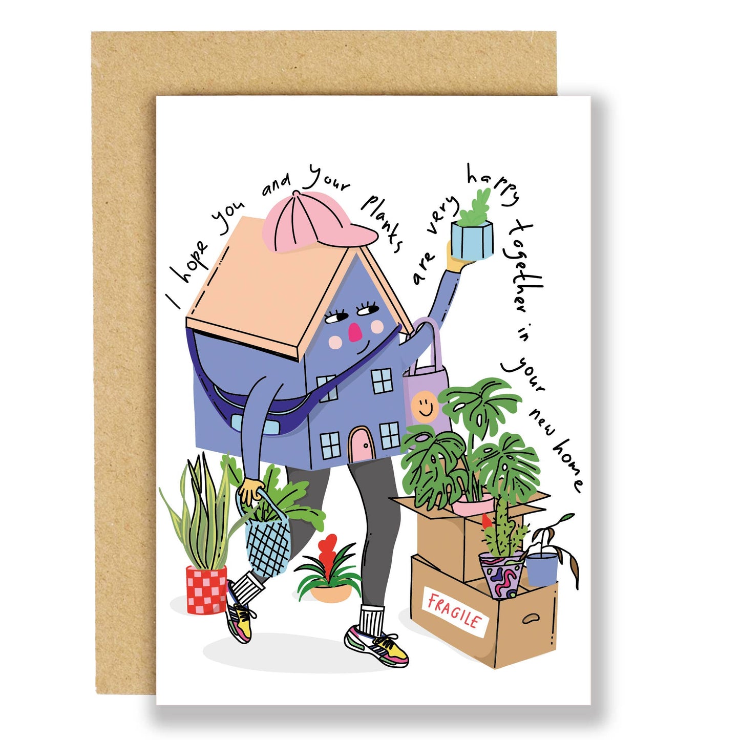Plant Friend House Card