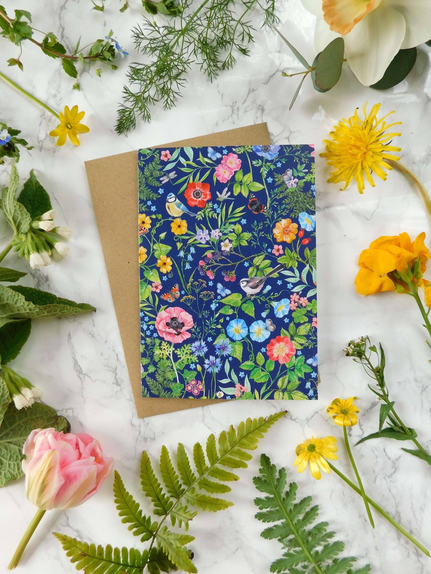 Enchanted Garden Greetings Card