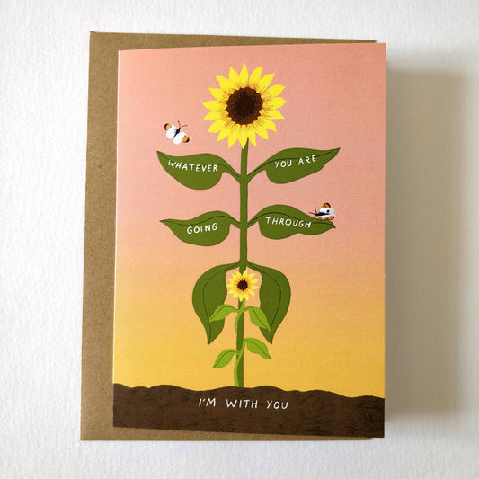 I'm With You Card