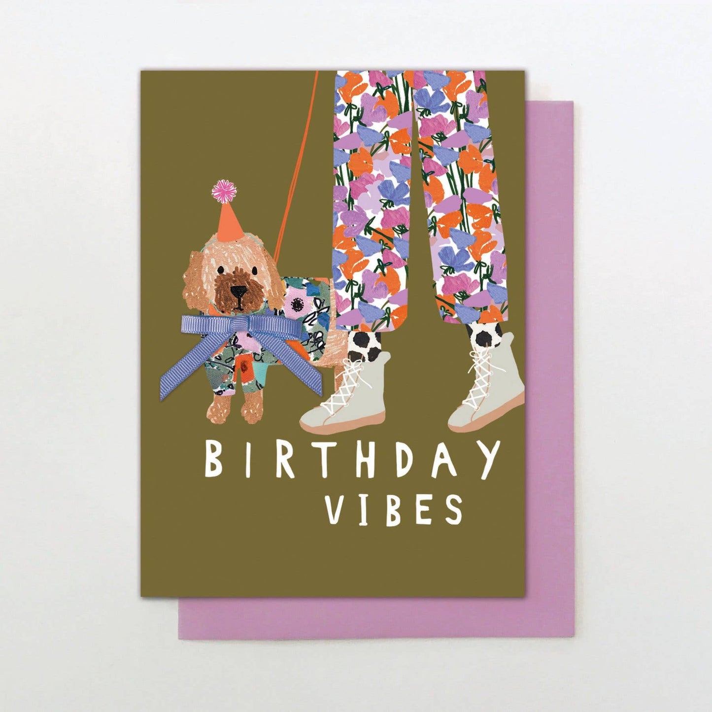 Birthday Vibes Dog Card