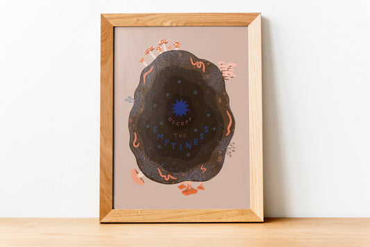 Occupy the Emptiness Print