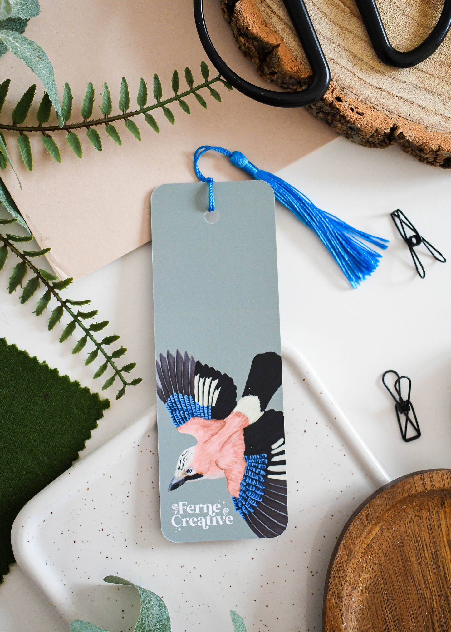 Ancient Woodland Wildlife Bookmark