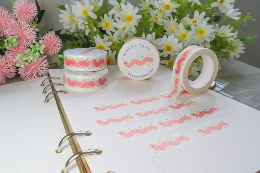 Worm Washi Tape