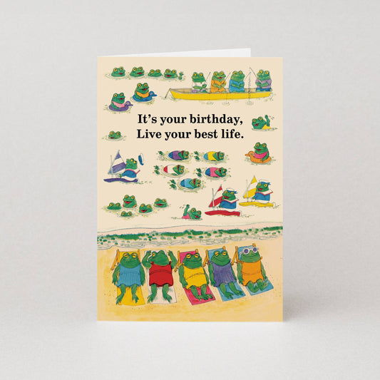 Live Your Best Life Card