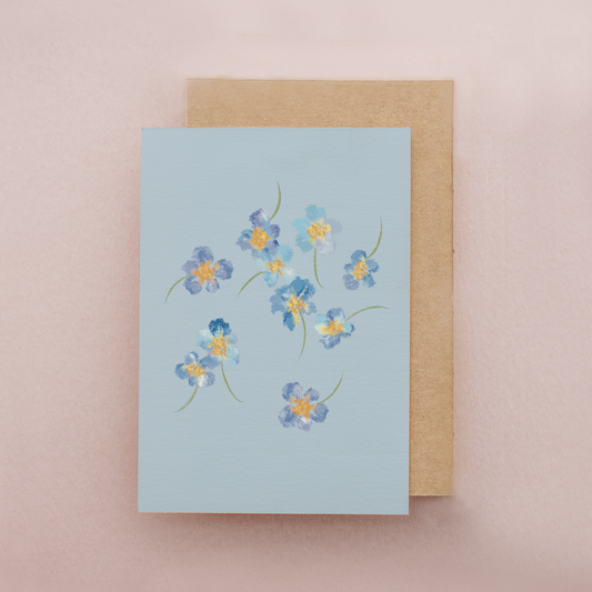 Forget Me Nots Card