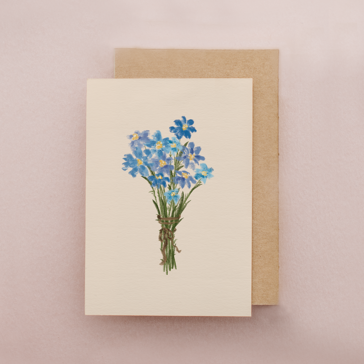 Blue Daisies Card