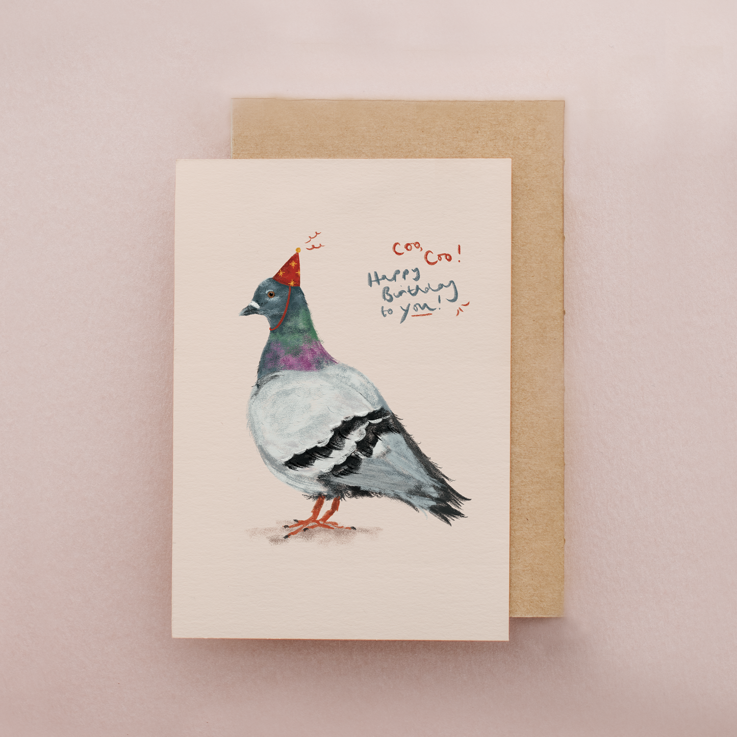 Pigeon Birthday Card
