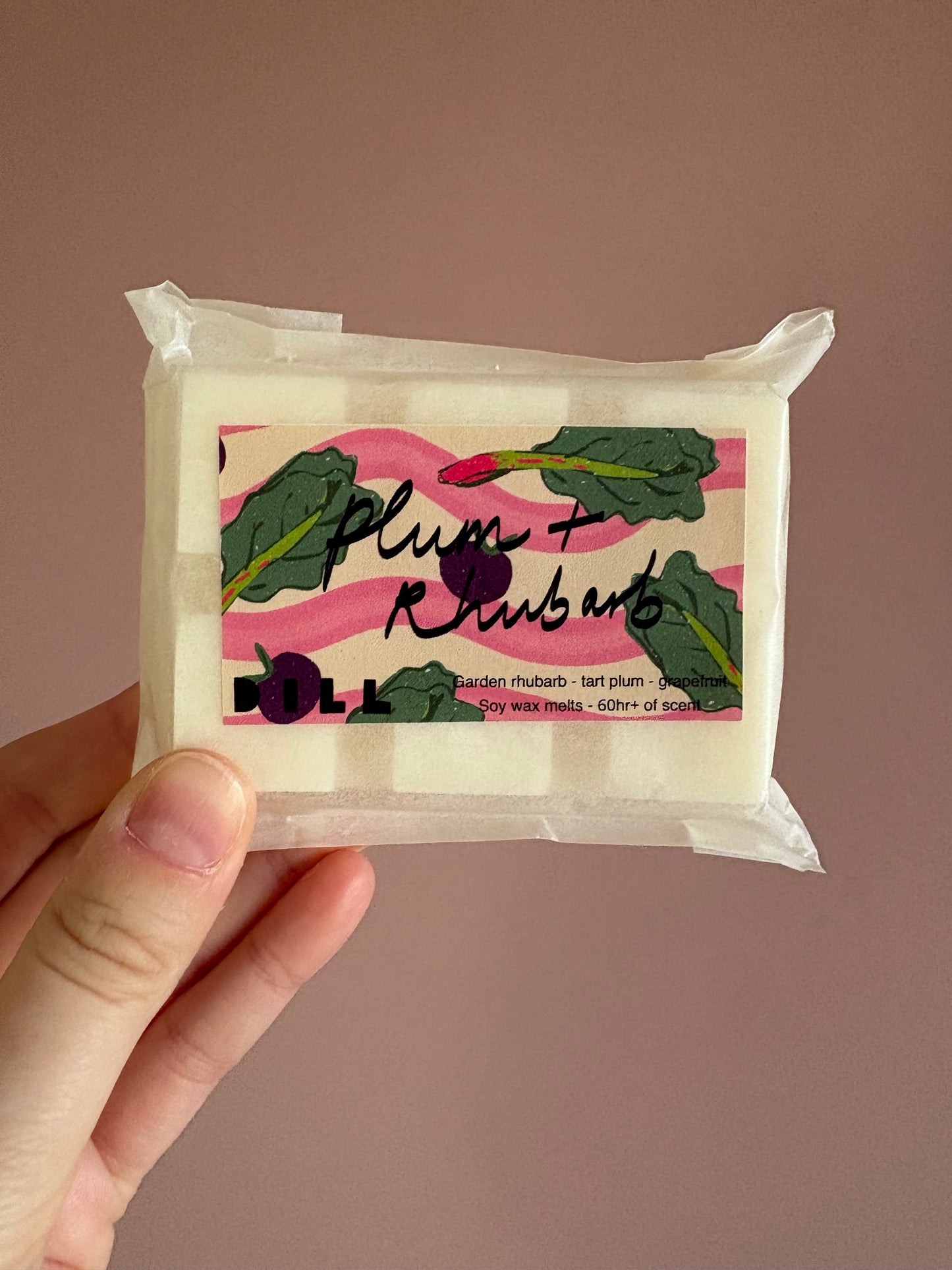Plum & Rhubarb Wax Melt 80g