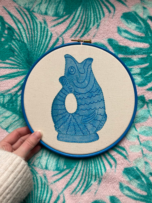 Gluggle Jug Embroidery