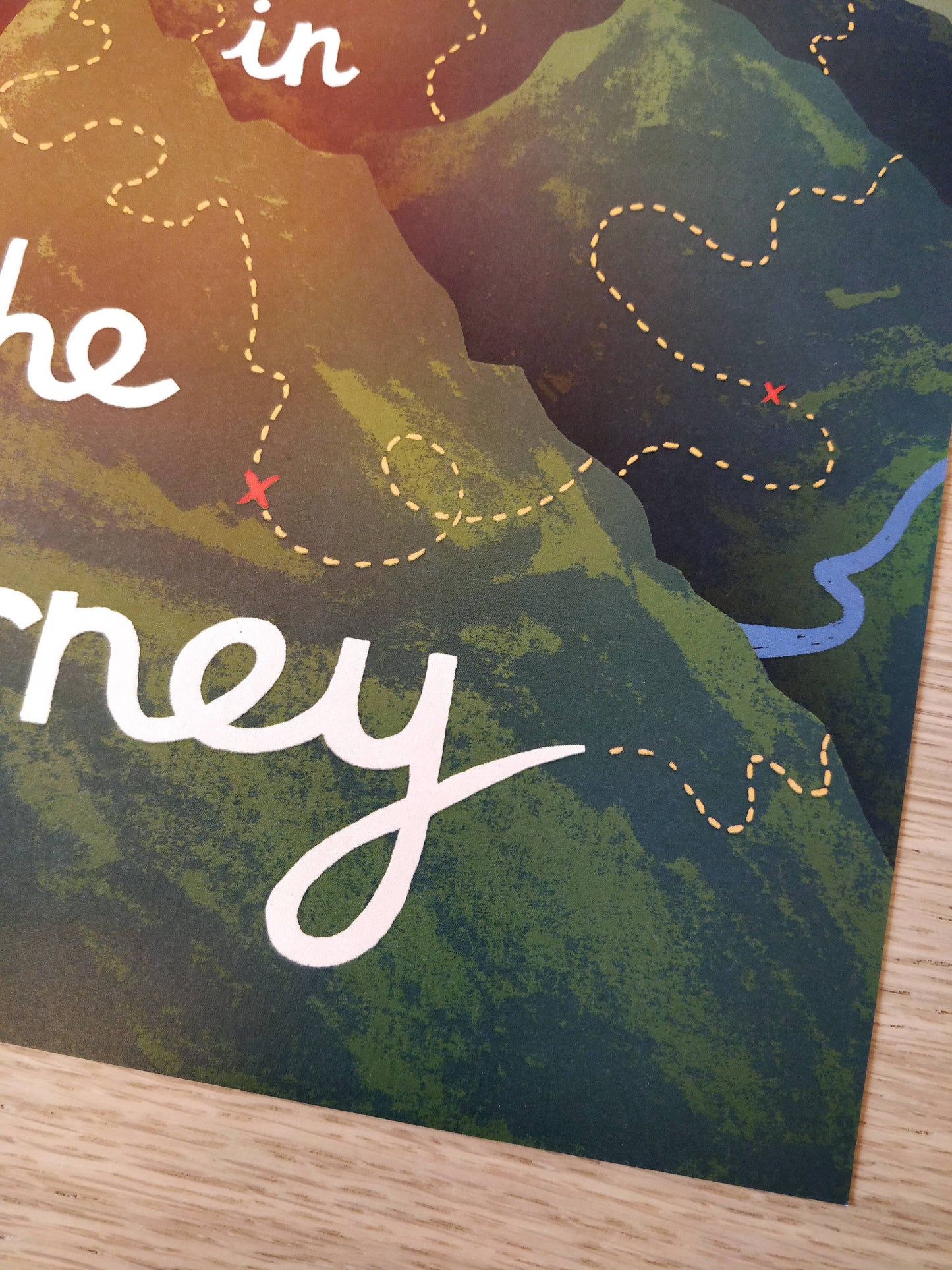 Joy is in the Journey Print