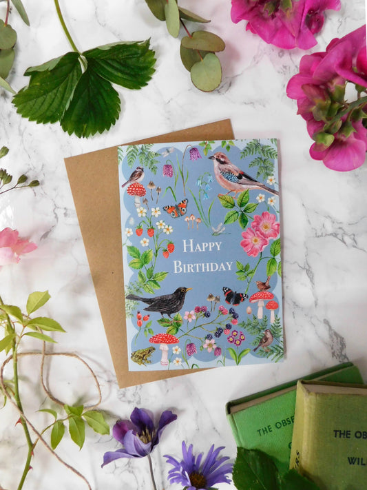 Happy Birthday Wildlife Greetings Card