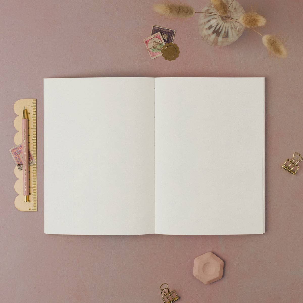 Blush Harlequin Notebook