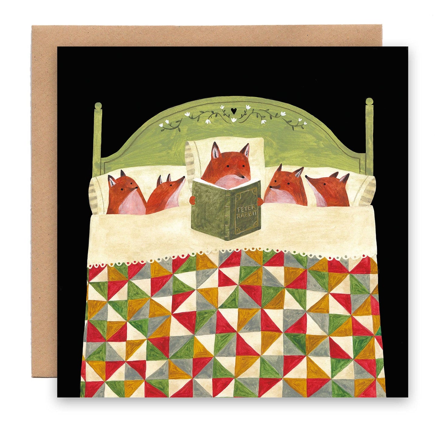 Fox Family Card