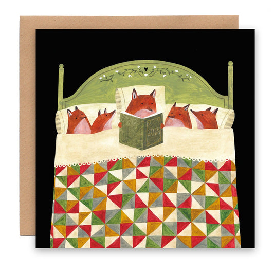 Fox Family Card