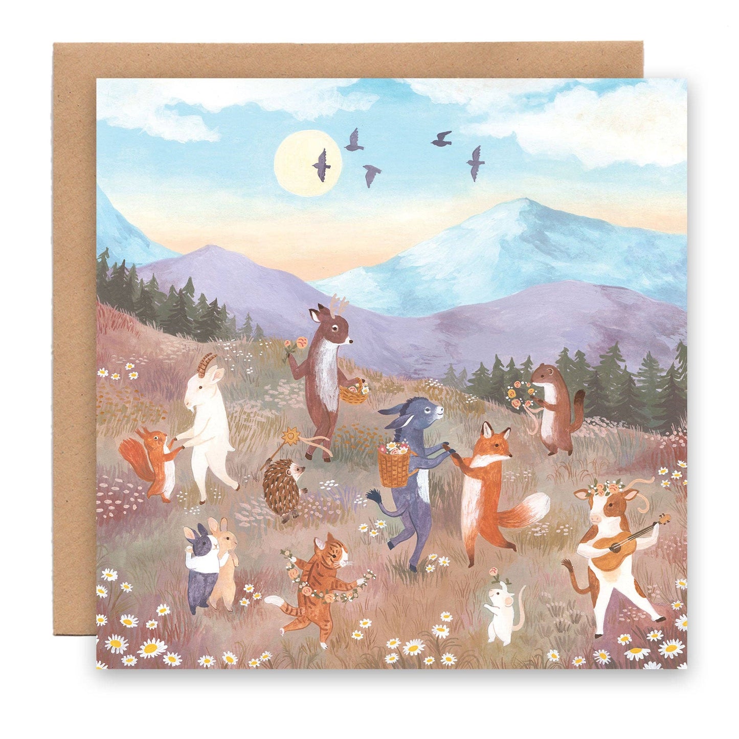 Solstice Gathering Card