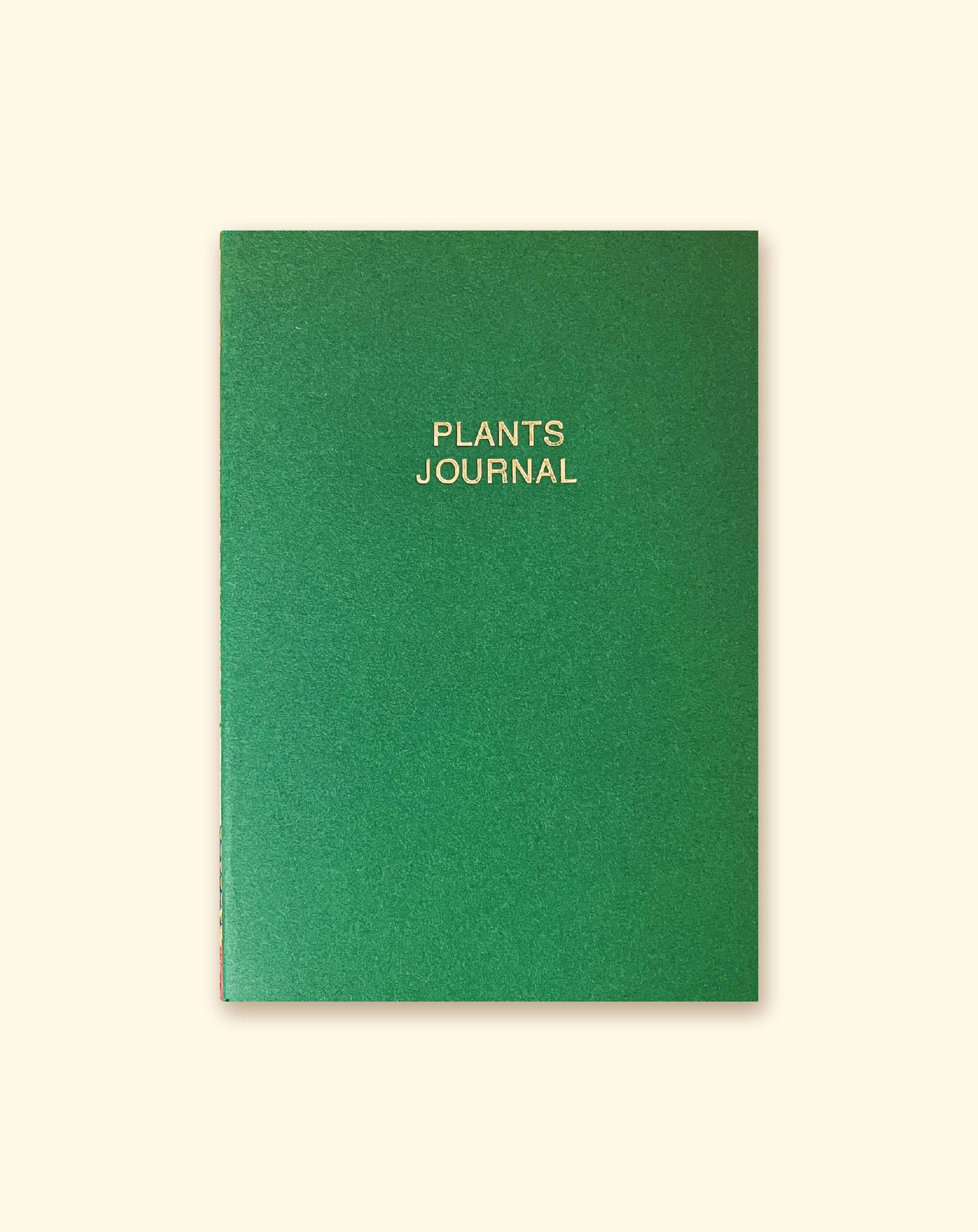 Plants Care Journal - Green