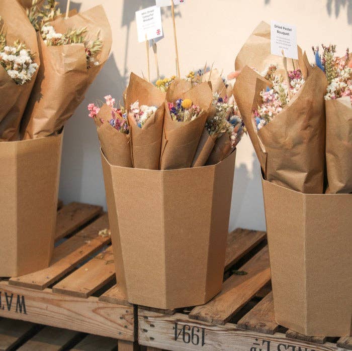 Mini Dried Colourful Bouquet