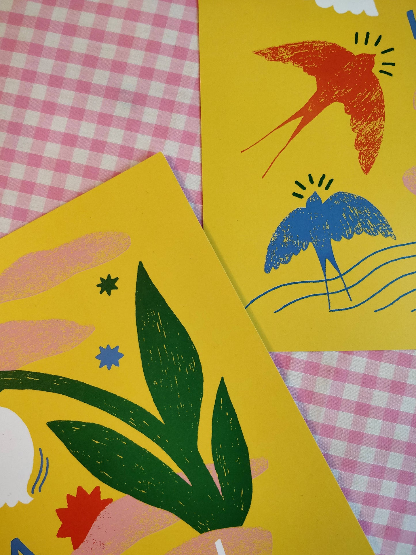 Greet the Day Illustrated Print