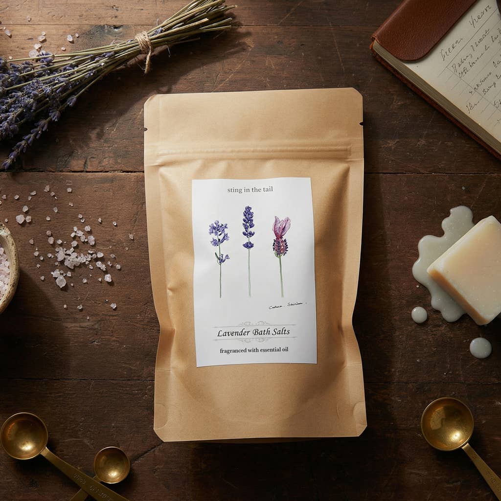 Lavender Bath Salts 300g