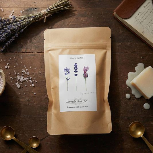 Lavender Bath Salts 300g