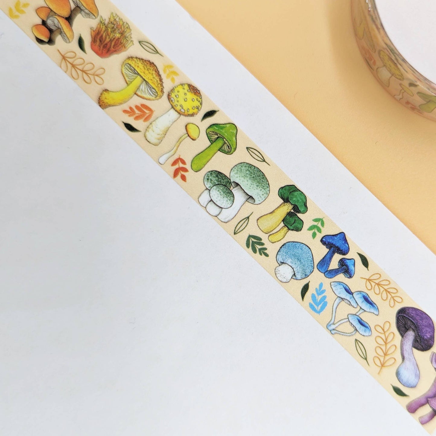 Rainbow Mushroom Washi Tape