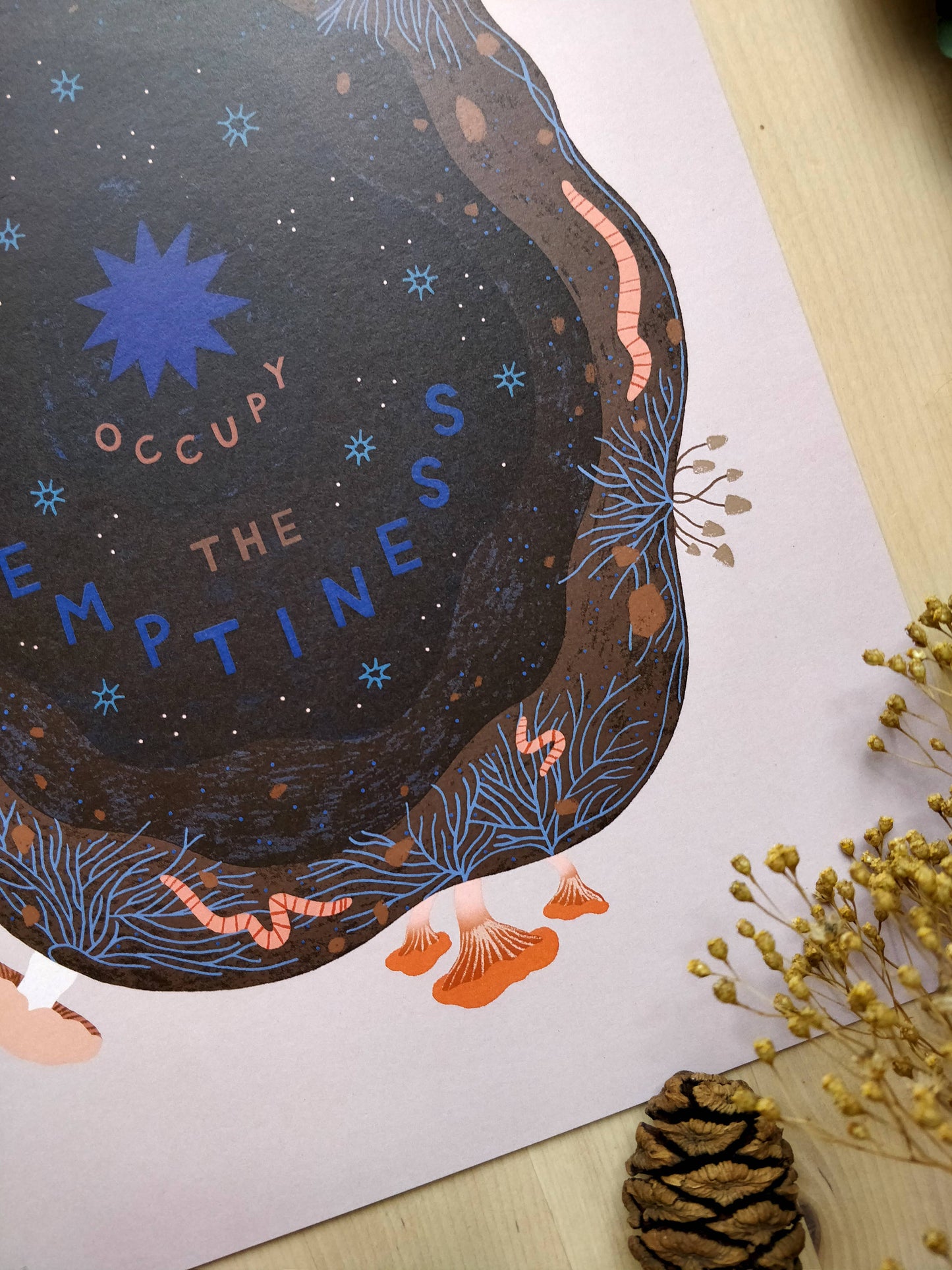 Occupy the Emptiness Print