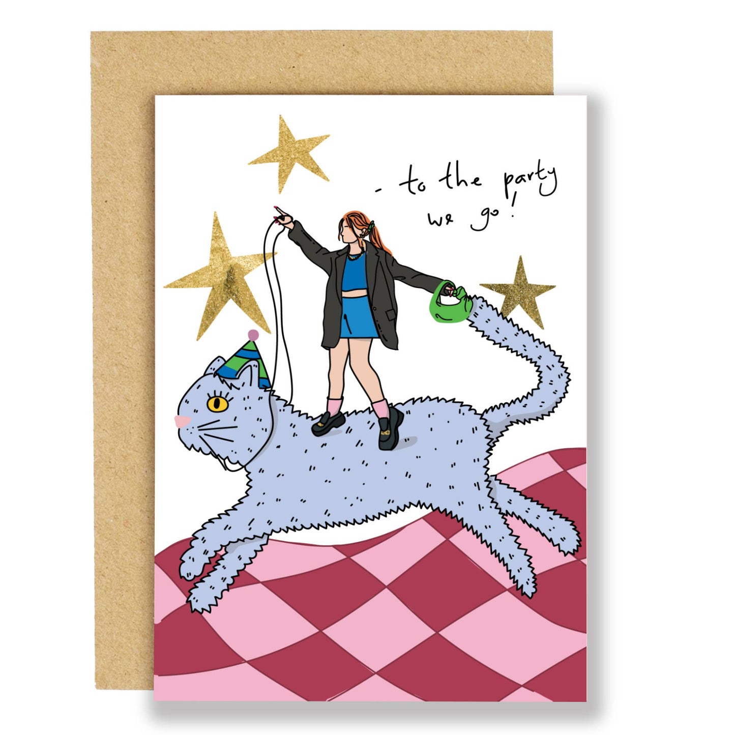 To The Party Birthday Card