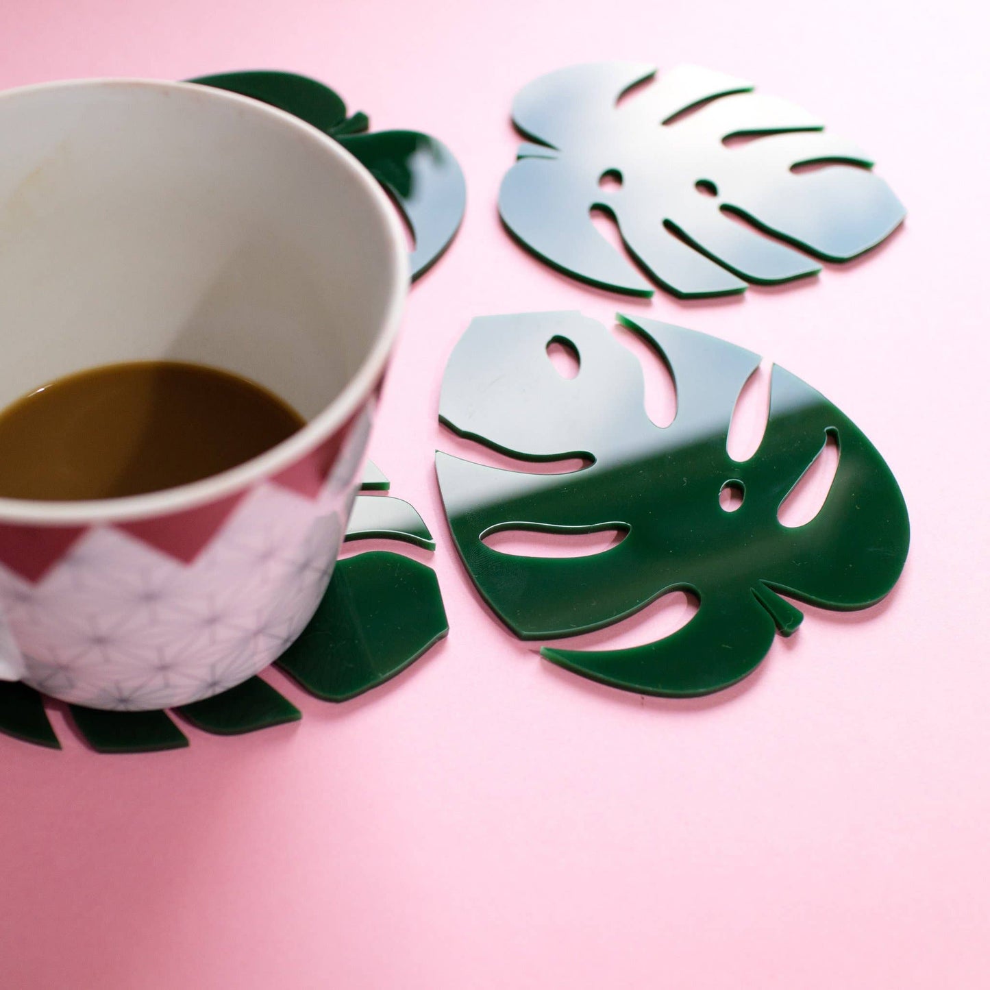 Cheese Plant Leaf Coaster