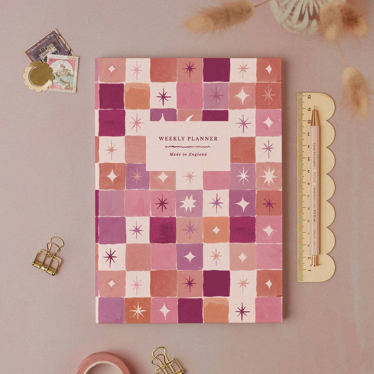 Dream Quilt Undated Weekly Planner