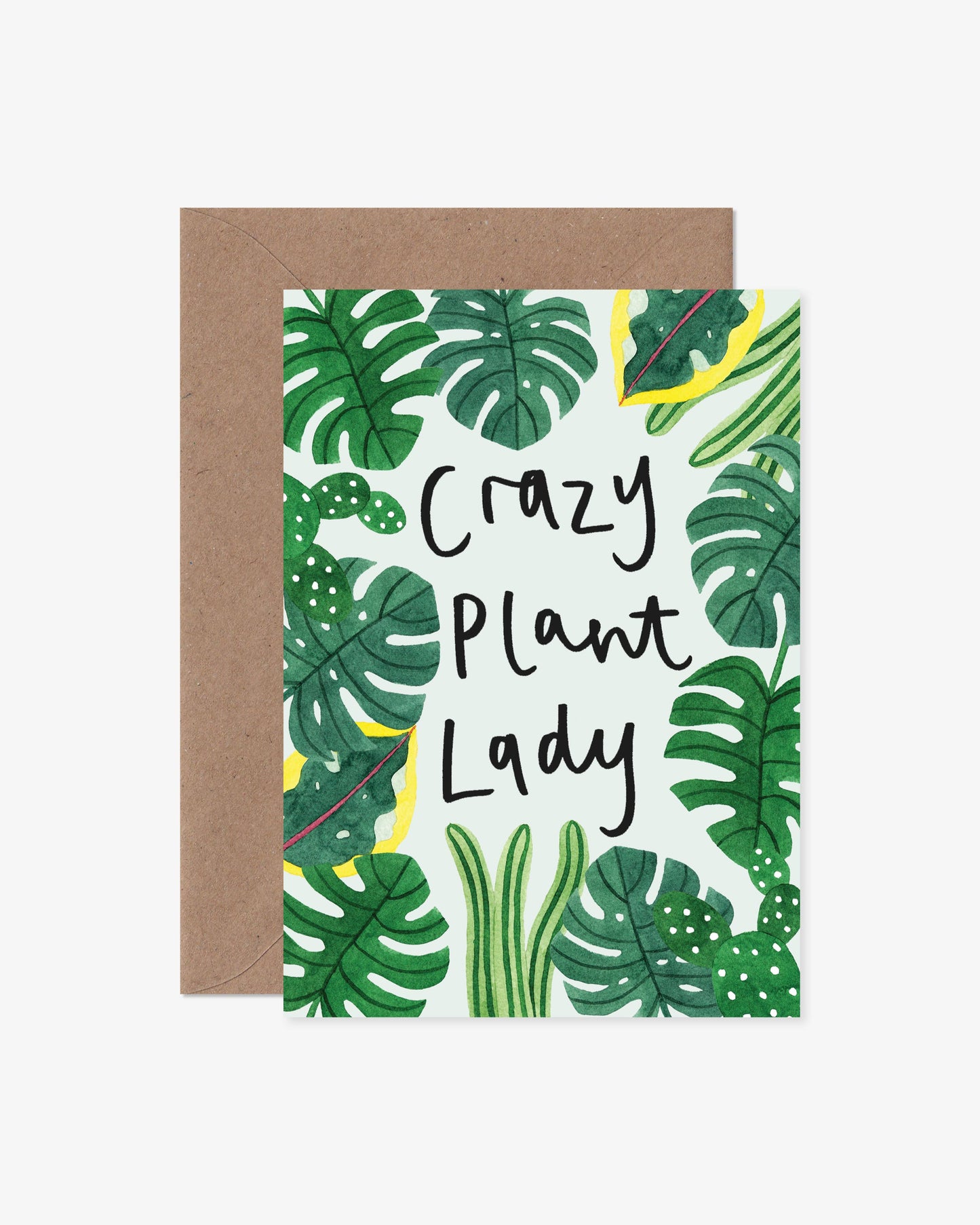 Crazy Plant Lady Card